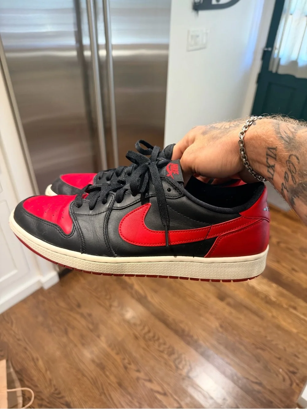 2015 Jordan 1 Low OG Bred size 12 Rare